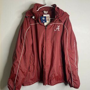Alabama Crimson Tide Red Oak NCAA Licensed New With Tags Heavy Jacket Size XL